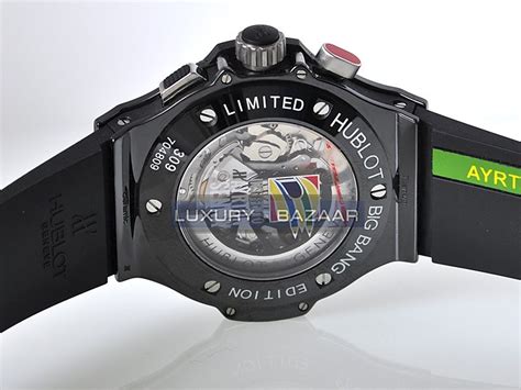 hublot big bang new edition to ayrton senna 301.m|Hublot Big Bang Ayrton Senna, Reference 309.cm.134.rx.